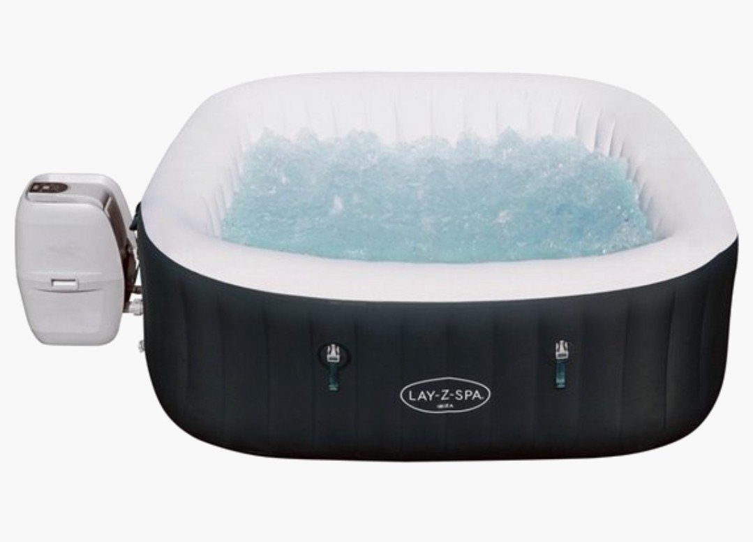 Lay-Z-Spa Opblaasbare Jacuzzi met Afdekzeil en Pomp, Tuin en Terras, Bubbelbaden en Hottubs, Ophalen, Zo goed als nieuw, Filter