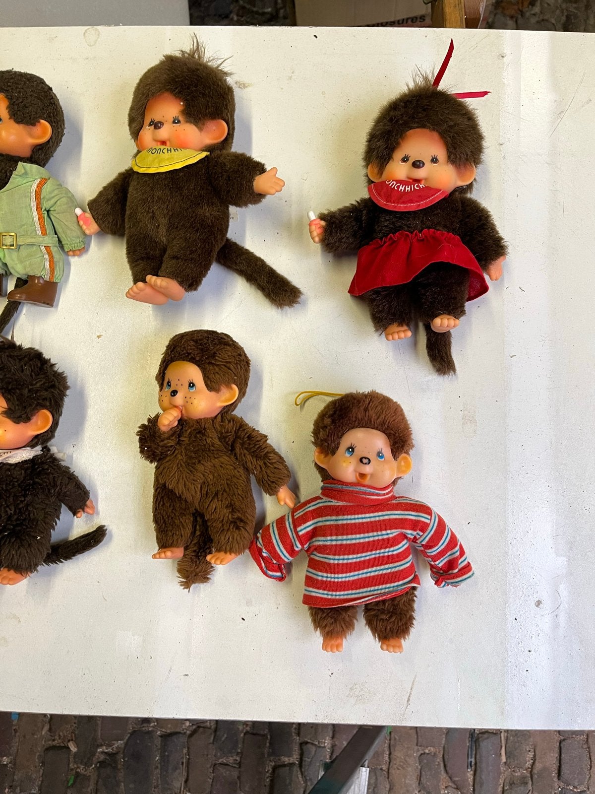 Monchhichi Poppen Collectie - Vintage Speelgoed, Ophalen of Verzenden, Gebruikt, Jongen of Meisje