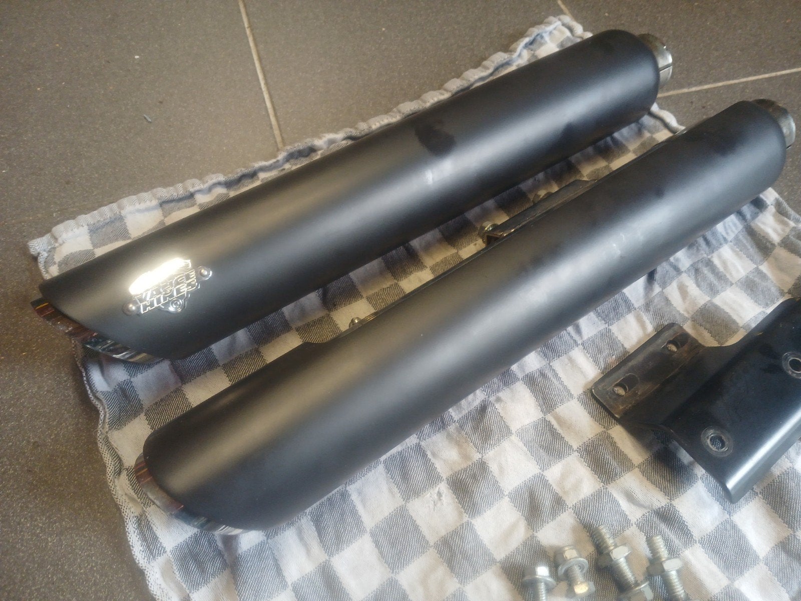 Vance&Hines slipon dempers softail, Ophalen of Verzenden