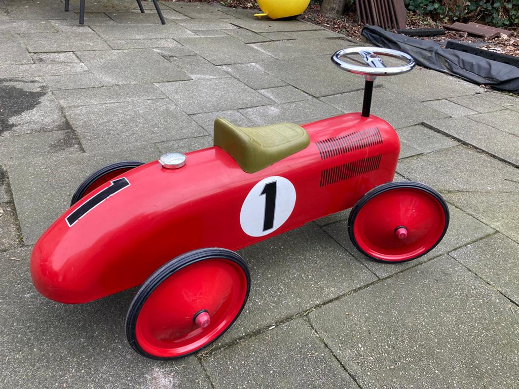 Loopauto Retroroller, in goede staat, Kinderen en Baby's, Speelgoed | Buiten | Voertuigen en Loopfietsen, Ophalen, Zo goed als nieuw
