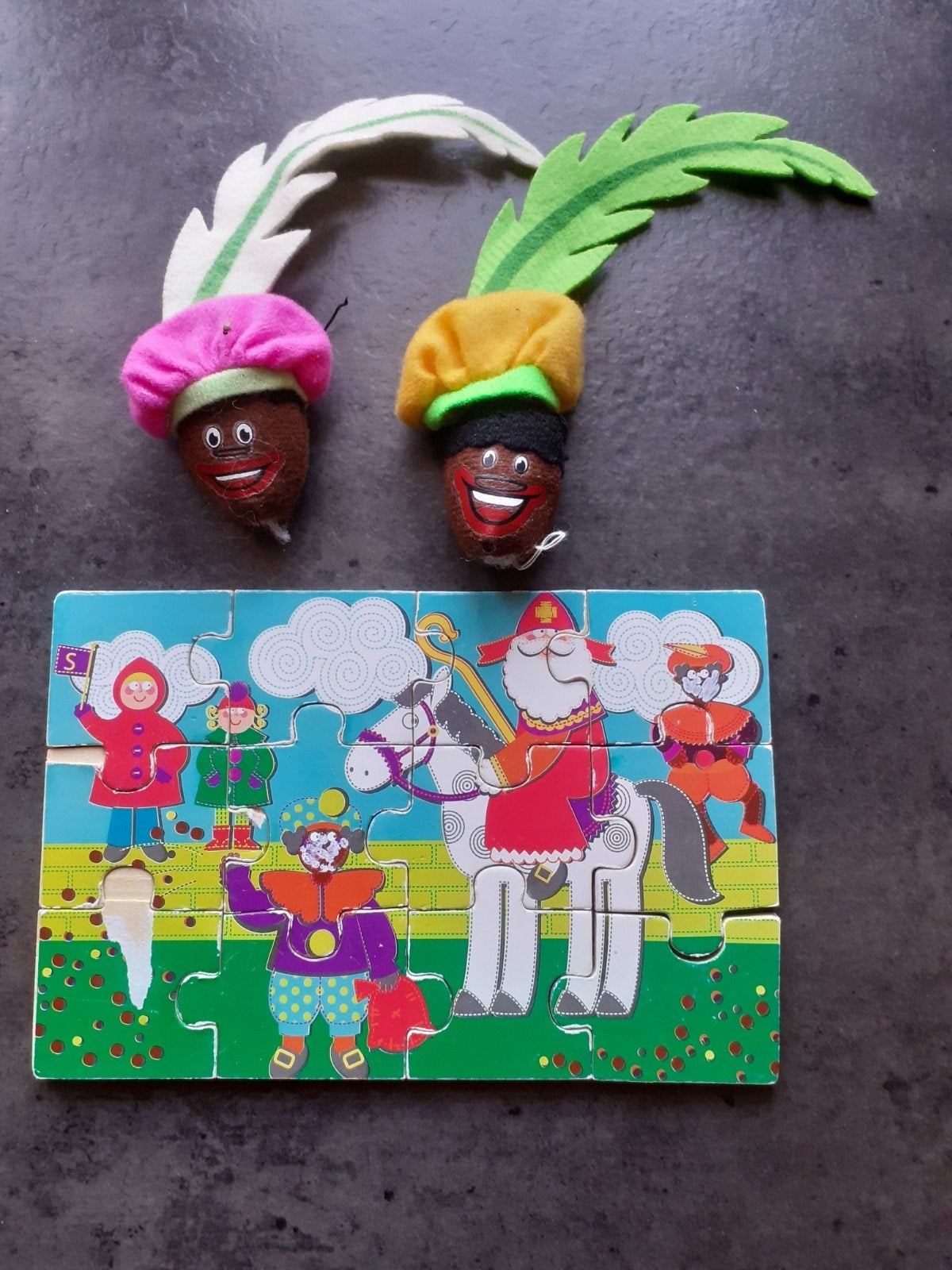 Sint en Pietjes puzzel, Ophalen of Verzenden