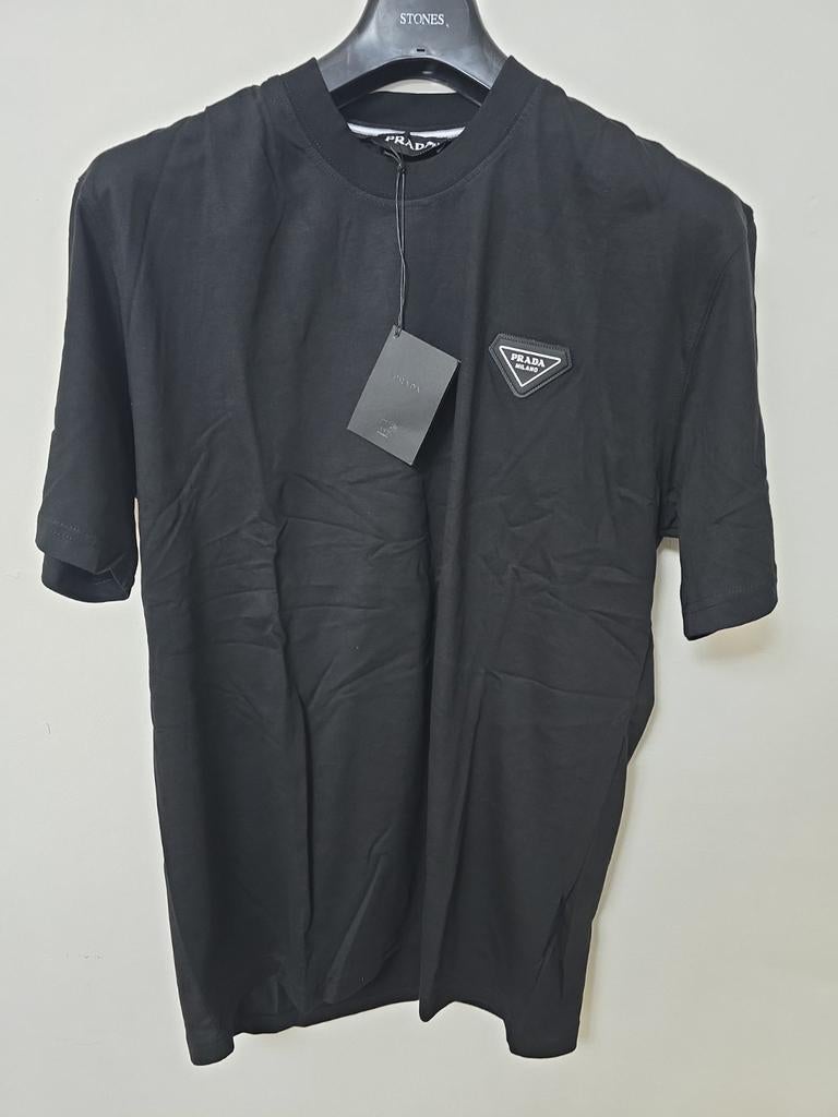 Prada T-shirt zwart Xl, Kleding | Heren, T-shirts, Nieuw, Maat 56/58 (XL), Zwart, Verzenden
