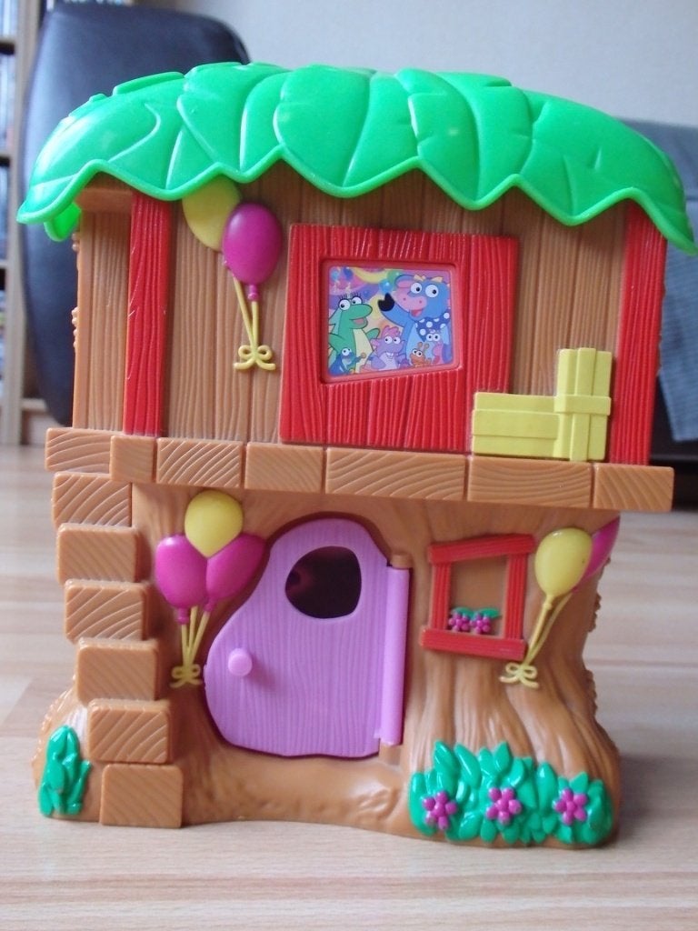 Dora boomhuis/boomhut van Mattel (voor een klein prijsje), Ophalen, Gebruikt, Jongen of Meisje