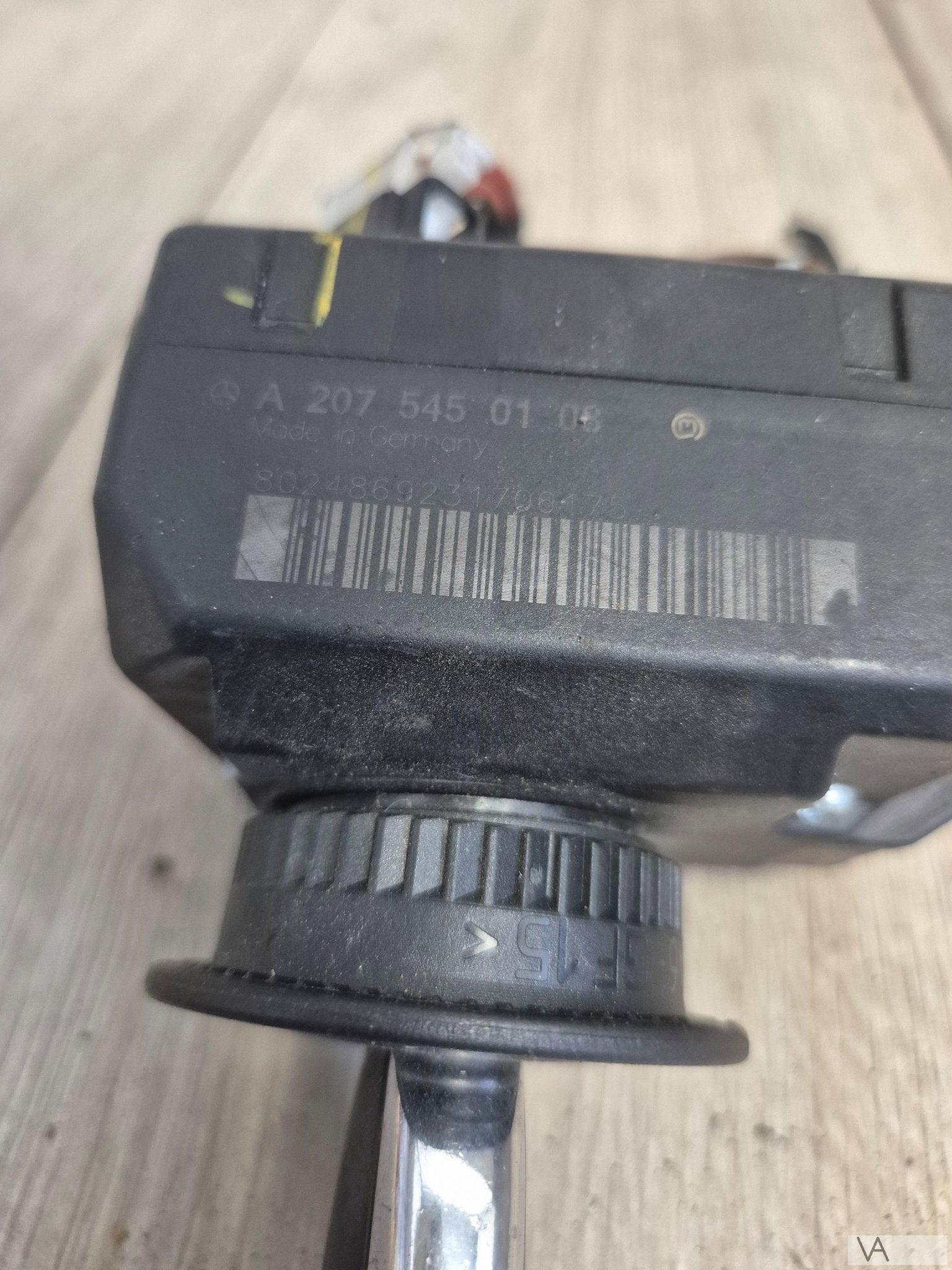 Contactslot + sleutel van Mercedes C W204 E W212 a2075450108, Gebruikt, -, Ophalen of Verzenden, -
