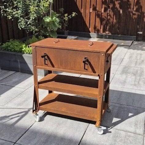 FAF Pro Cortenstaal Outdoor Kitchen, Ophalen of Verzenden, Nieuw, Overige merken