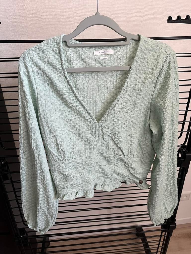 Blouse dames The Sting Revelation, Kleding | Dames, Ophalen of Verzenden, Zo goed als nieuw, Maat 38/40 (M), Groen
