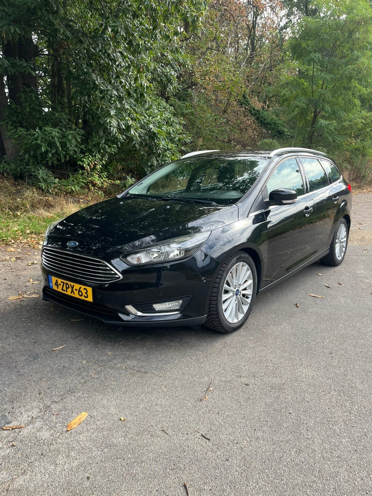 Ford Focus in goede staat, Auto's, Zwart, Zwart, Origineel Nederlands, Handgeschakeld
