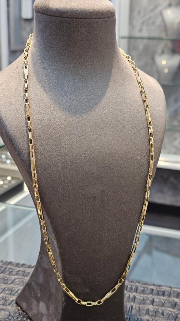 Prachtige 14karaat gouden ketting 65cm 10 gram, Ophalen of Verzenden, Nieuw, Goud, Goud