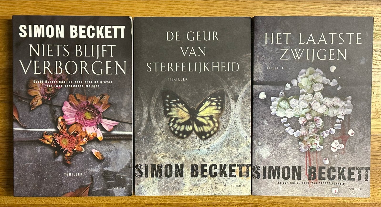 Simon Beckett Thriller Boeken Set - 3 Delen, Boeken, Ophalen of Verzenden, Gelezen, Nederland