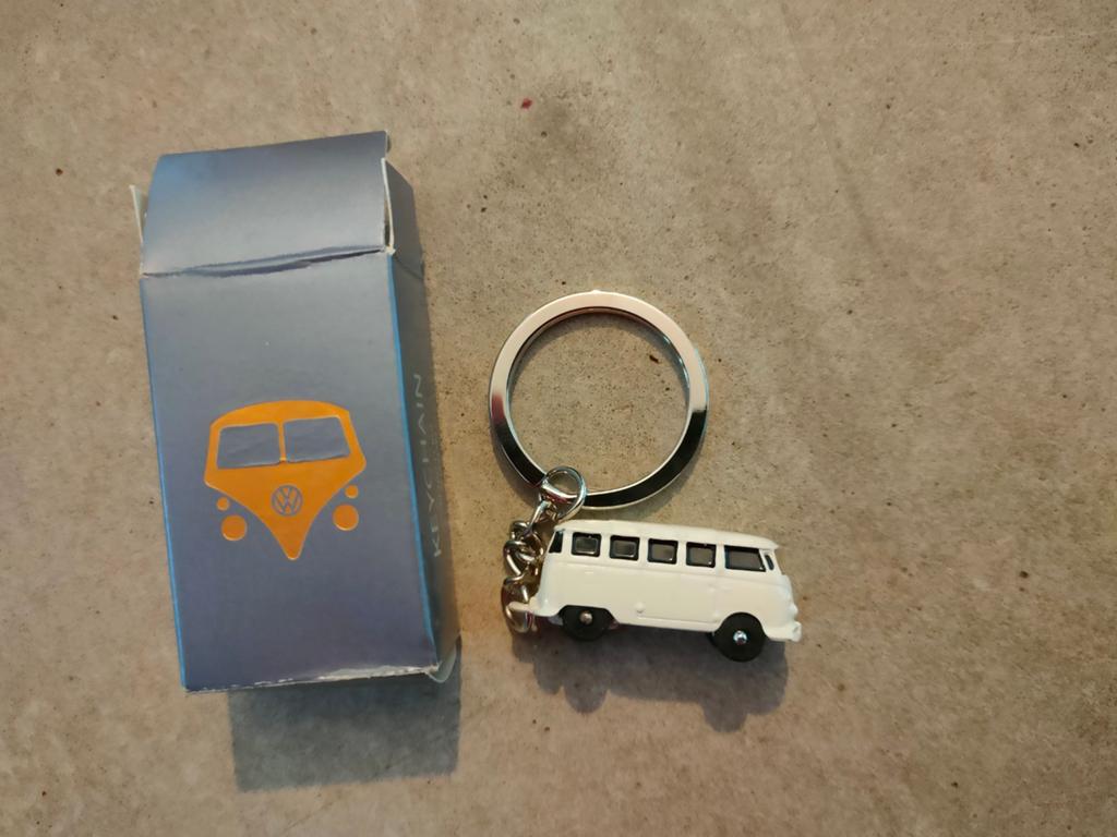 Collectors item: Witte Volkswagen T1 Busje Sleutelhanger, Ophalen of Verzenden, Nieuw, Transport