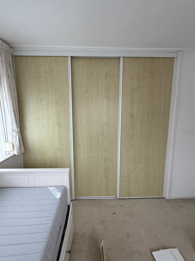 schuifdeuren voor inbouwkast, Gebruikt, 200 cm of meer, Ophalen of Verzenden, 200 cm of meer