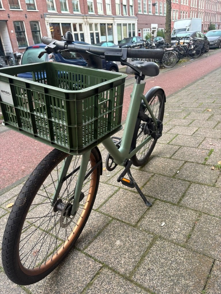 Cowboy 4 ST khaki in uitstekende staat., Ophalen, Zo goed als nieuw, 50 km per accu of meer, 55 tot 59 cm