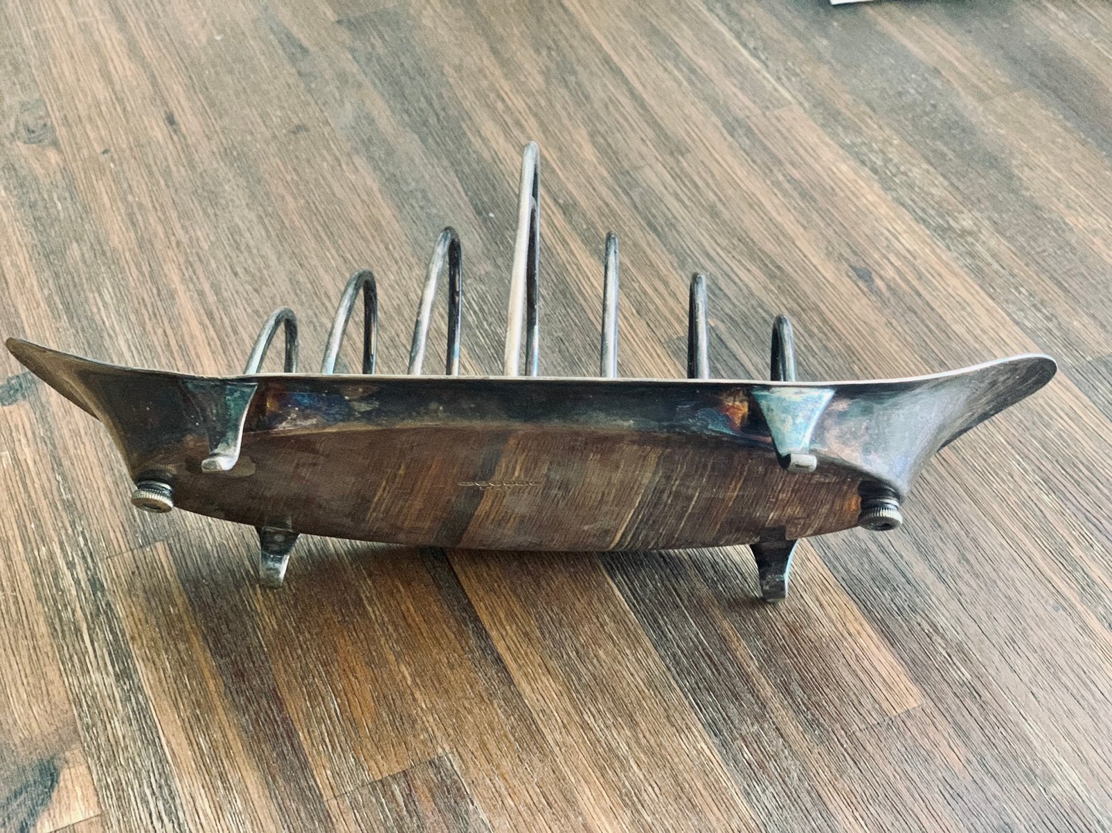 Zeldzame Engelse Art Deco toast rack / servethouder, Ophalen of Verzenden
