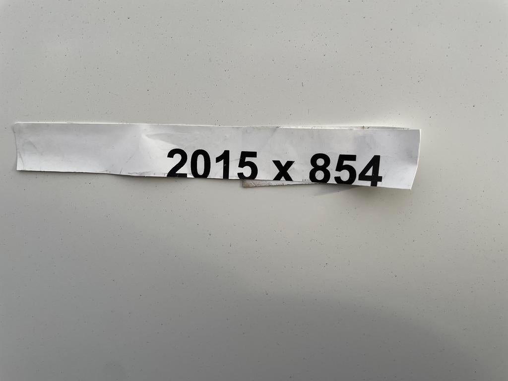Opdekdeur wit, Ophalen, Zo goed als nieuw, Binnendeur, 200 tot 215 cm