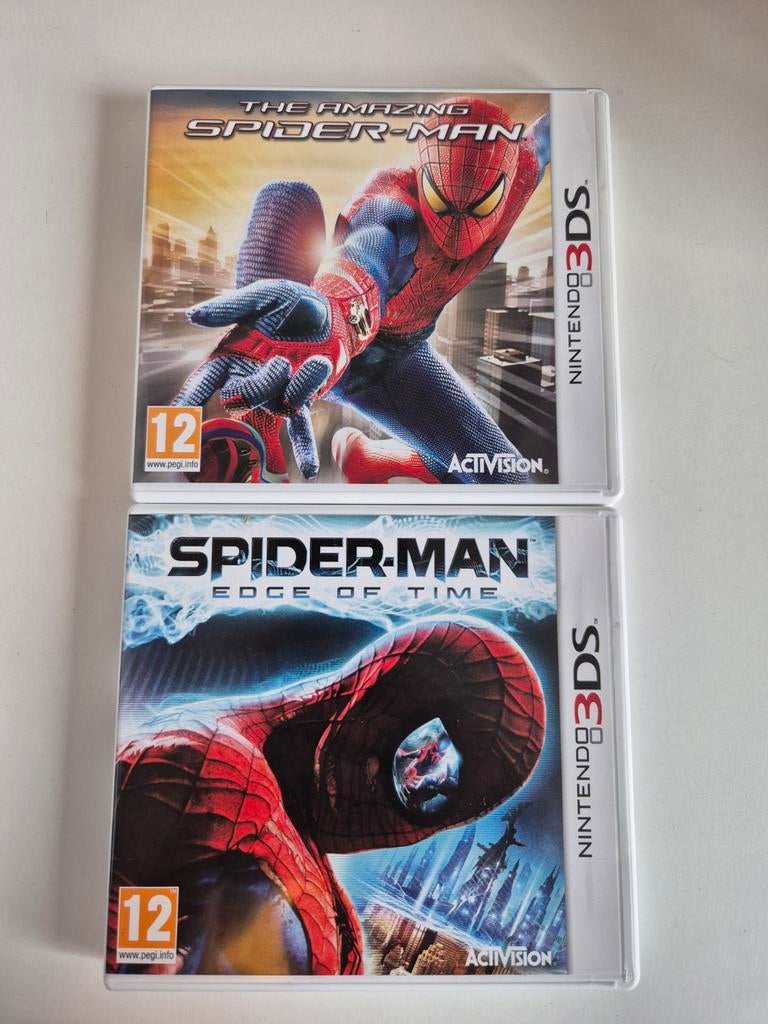 2x 3DS Games: Spiderman Edge of Time & The Amazing Spiderman, Ophalen of Verzenden