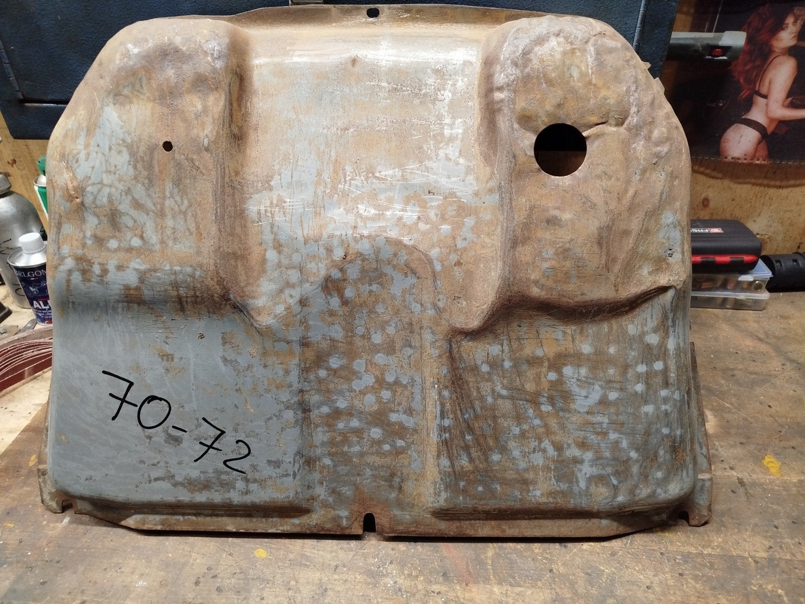 splash pan volkswagen t2 bus 1970 - 1972, Ophalen of Verzenden, Gebruikt, Voor