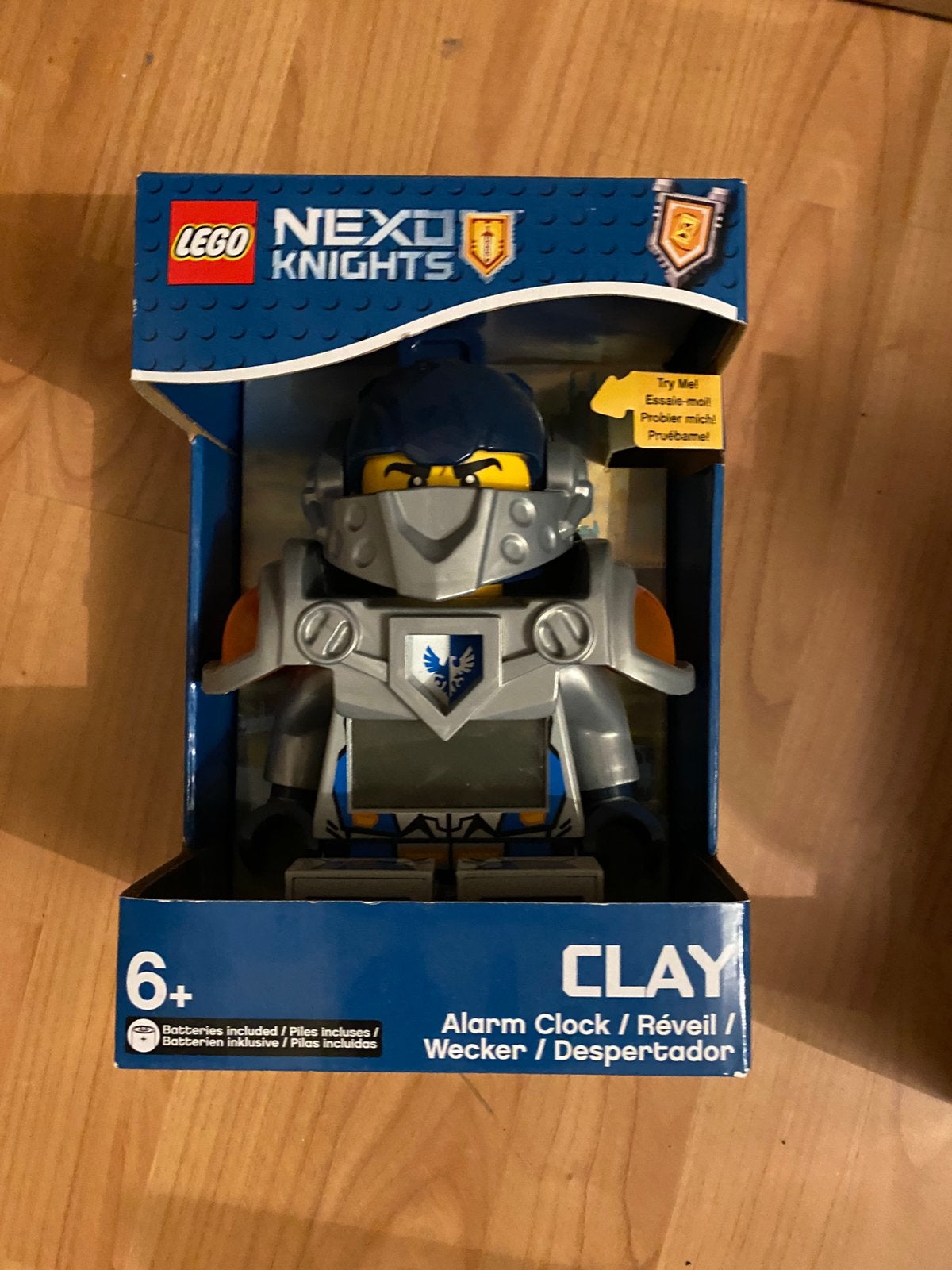 Lego wekker nieuw Nexo Knights, Ophalen of Verzenden, Nieuw, Complete set, Lego
