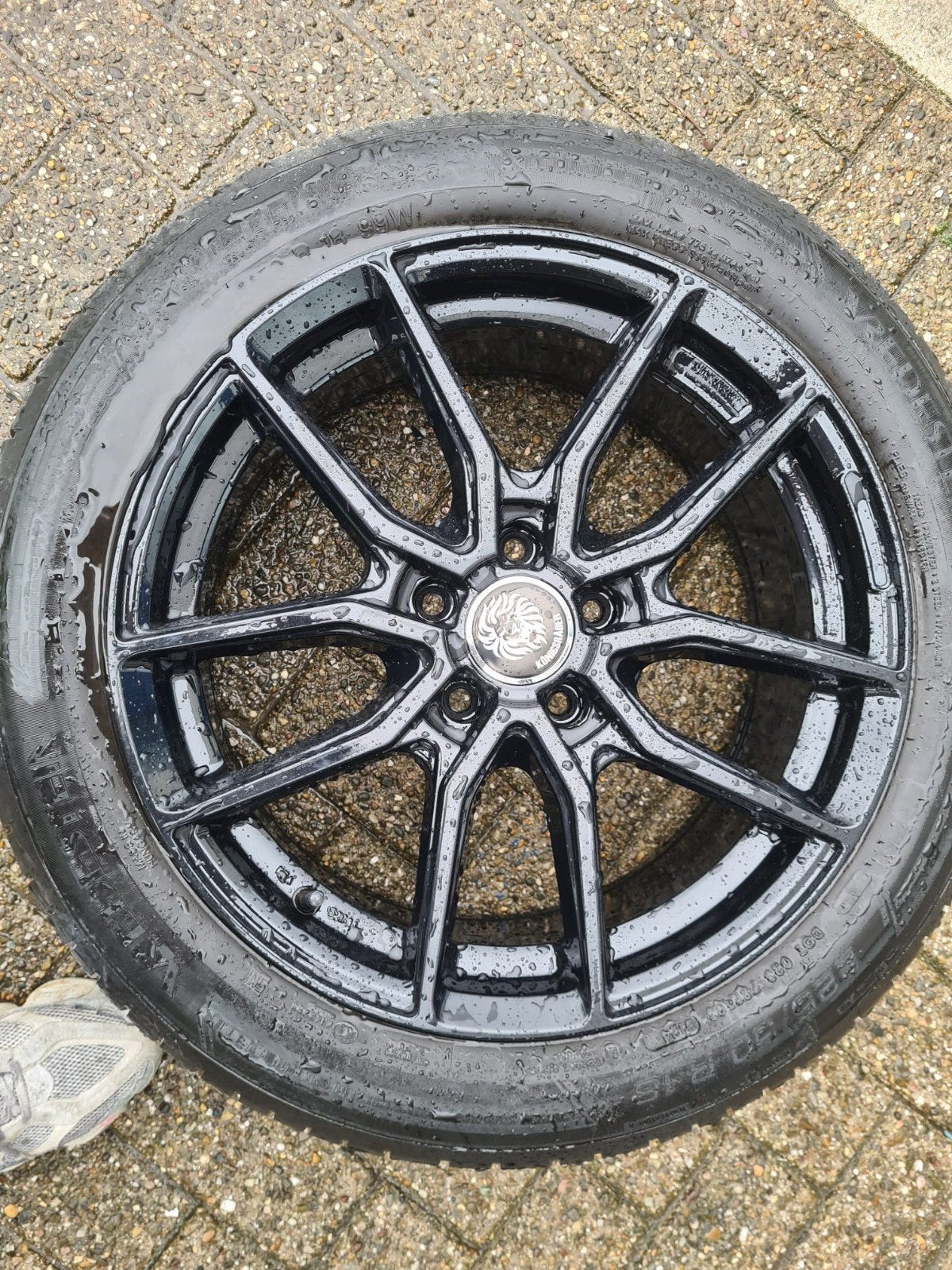 Velgen Opel Vivaro / Renault Traffic  zwart nieuw staat !, Auto-onderdelen, Banden en Velgen, Ophalen, Bestelwagen, Velg(en), Nieuw