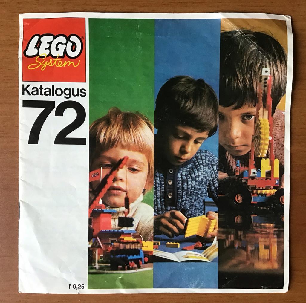 Lego catalogus 1972 - Legoland 653 en 656 bouwinstructies, Gebruikt, Overige thema's, Lego, Overige typen