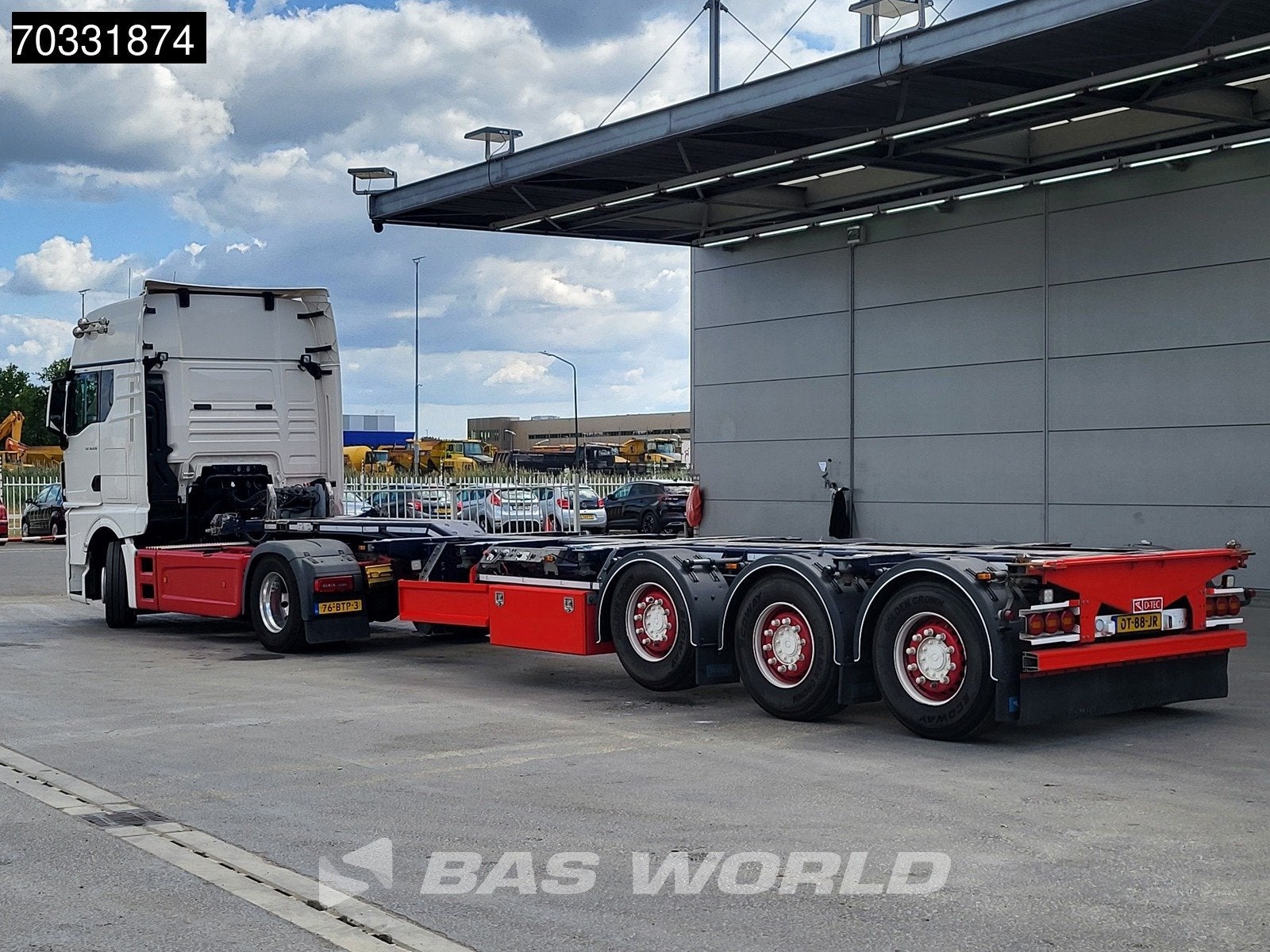 MAN TGX TGX 18.470 4X2 Retarder NL-Truck Multi'45ft, Auto's, Vrachtwagens, Automaat, Stof, Euro 6, MAN