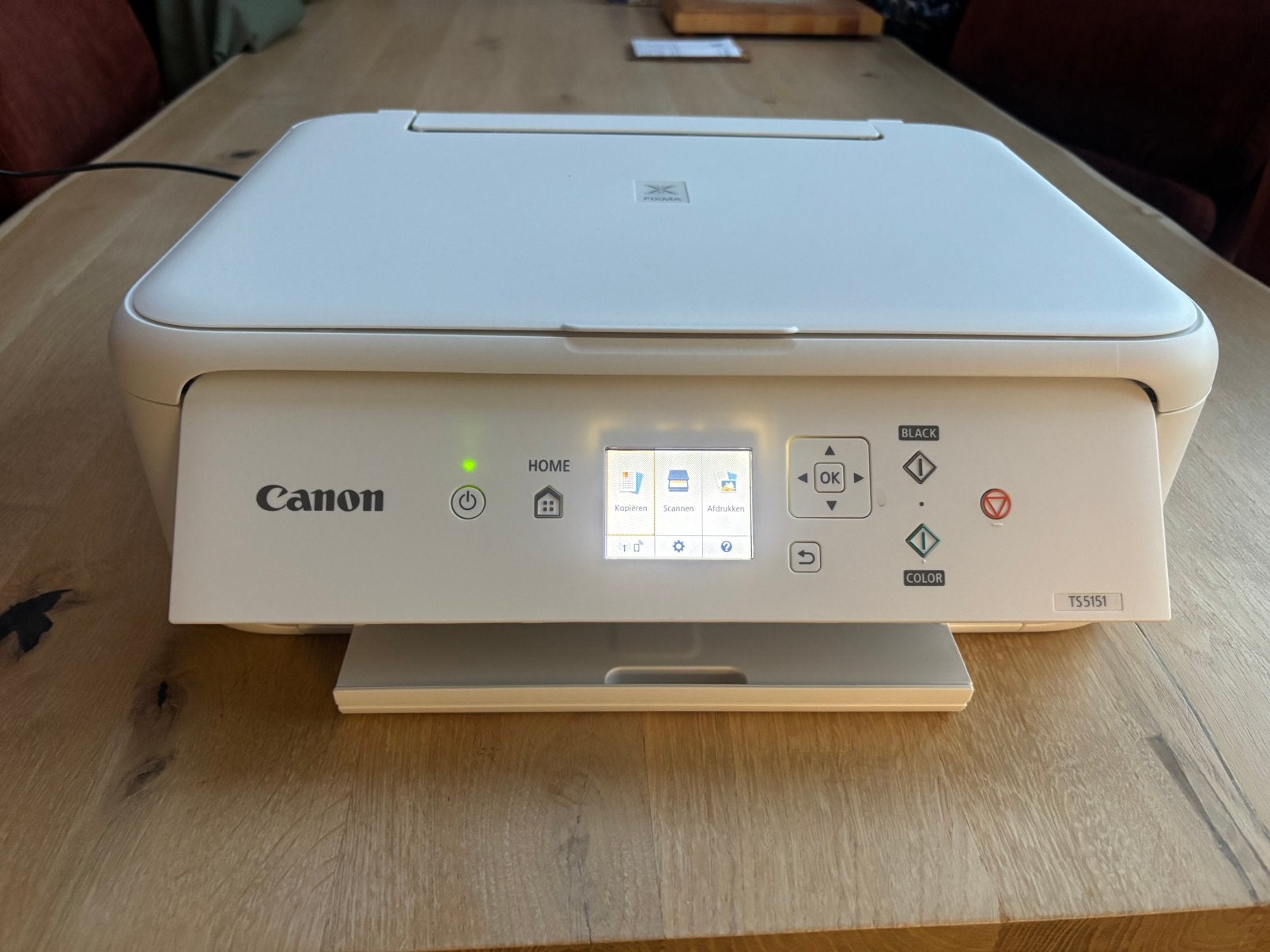 Canon TS5151 A4 inktjet kleuren printer wit