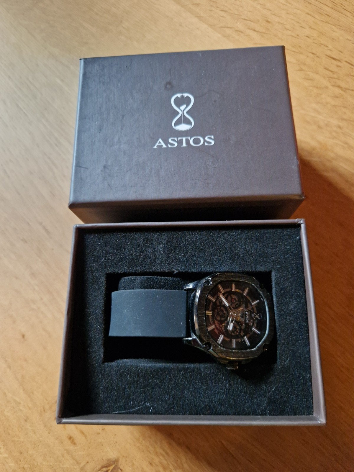 ASTOS Heren Horloge - Zo goed als nieuw, Overige merken, Overige materialen, Polshorloge, Kunststof