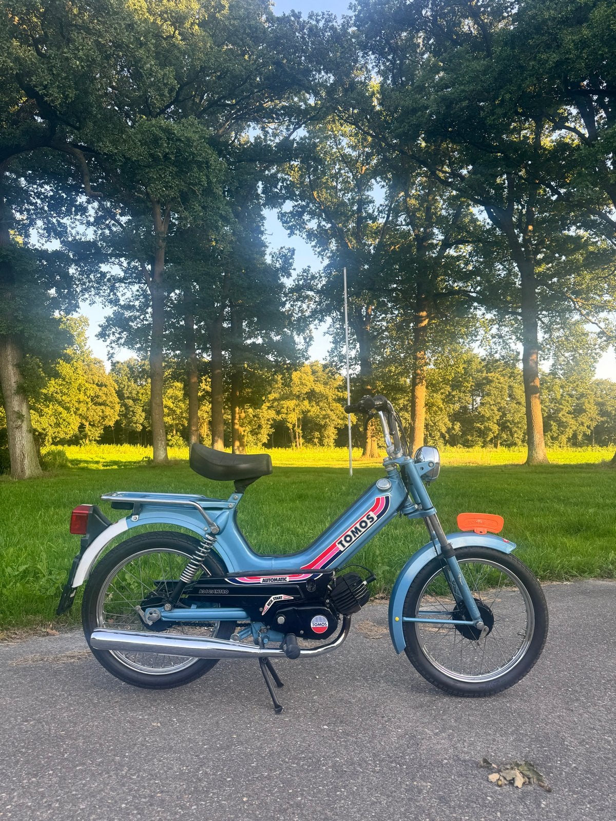 Tomos S25 A3 INTRO Snorfiets, Ophalen, 49 cc, Zo goed als nieuw, 1 versnellingen