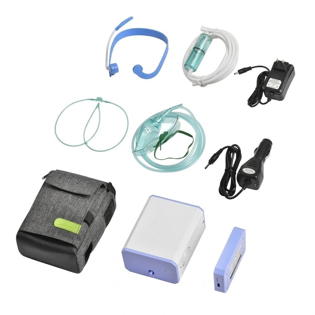 Zuurstofconcentrator Draagbaar Zuurstofapparaat 3L/min, Diversen, Verzenden, Nieuw