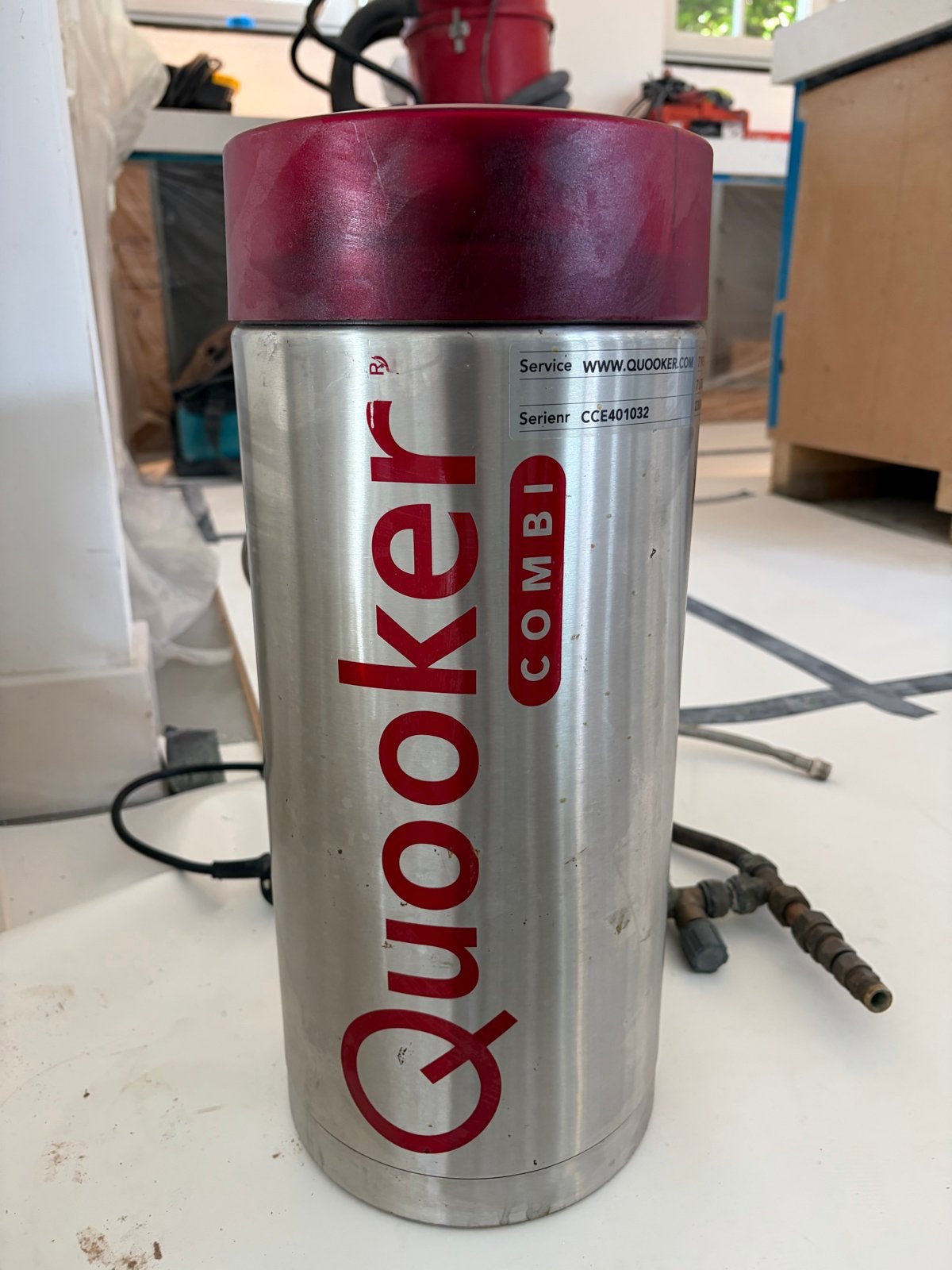 Quooker Combi 2.2 E 7 liter boiler met kraan, 10 kopjes of meer, Ophalen, Gebruikt, Combi