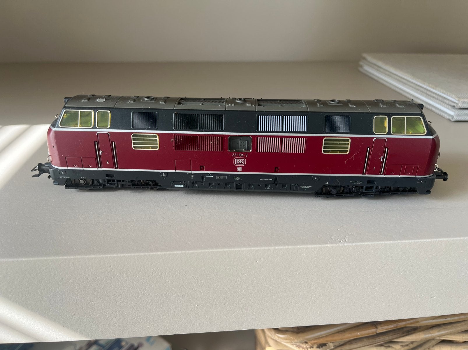 Marklin 221 104-3 digitaal H0, Wisselstroom, Locomotief, Ophalen of Verzenden, Zo goed als nieuw