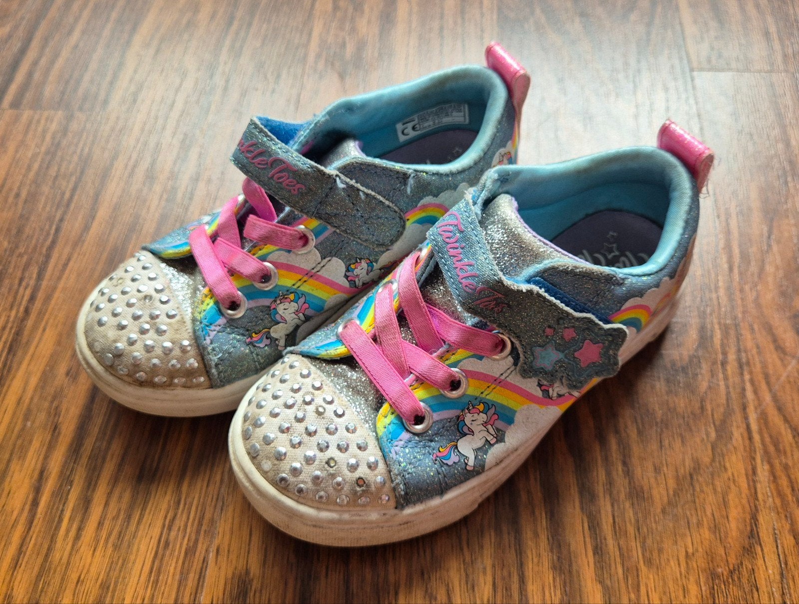 Skechers Twinkle Toes met lichtjes - Maat 26, Gebruikt, Meisje, Schoenen, Skechers
