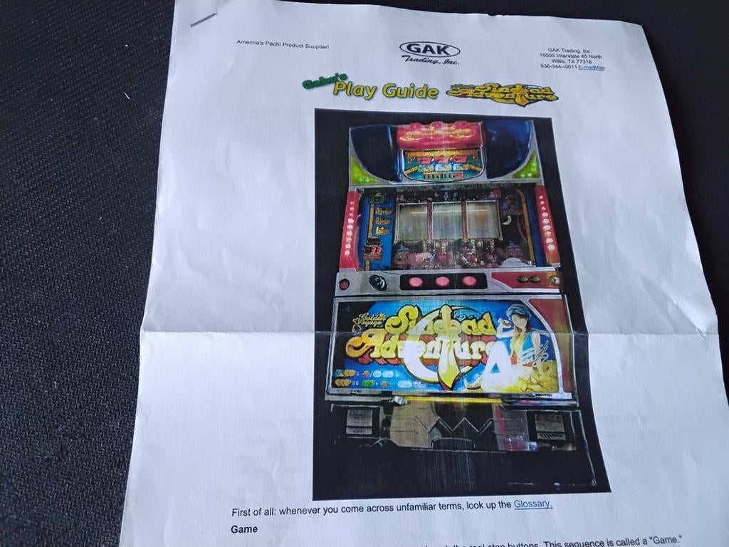 Pacislo Sindbad met veel munten., Verzamelen, Automaten | Gokkasten en Fruitautomaten, Ophalen, Zo goed als nieuw