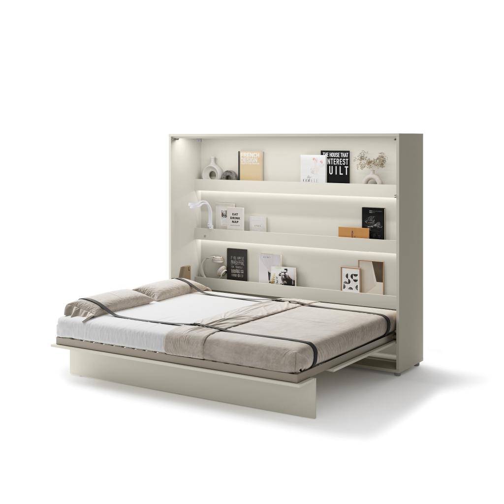 Concept opklapbed horizontaal - 160x200 - Cashmere, Niet ingevuld, Niet ingevuld, Niet ingevuld