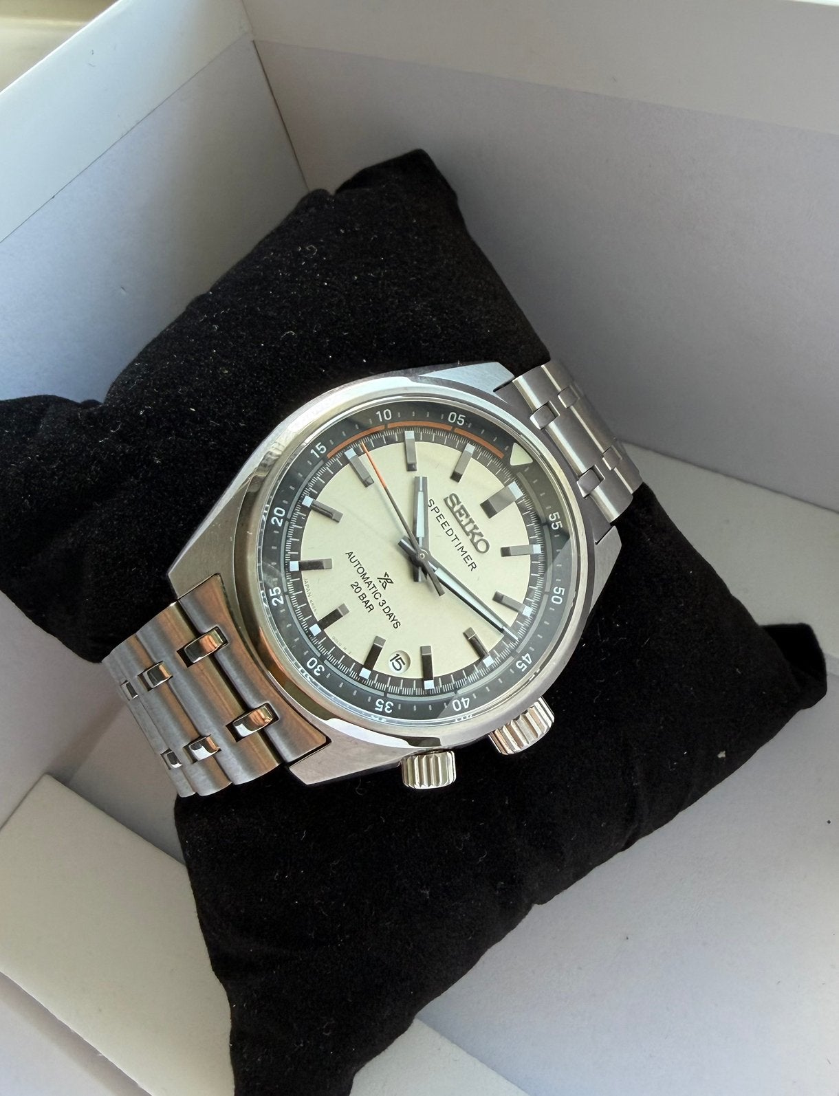 Seiko prospex spb513 speedtimer, Sieraden, Tassen en Uiterlijk, Horloges | Heren, Ophalen, Zo goed als nieuw, Staal, Seiko