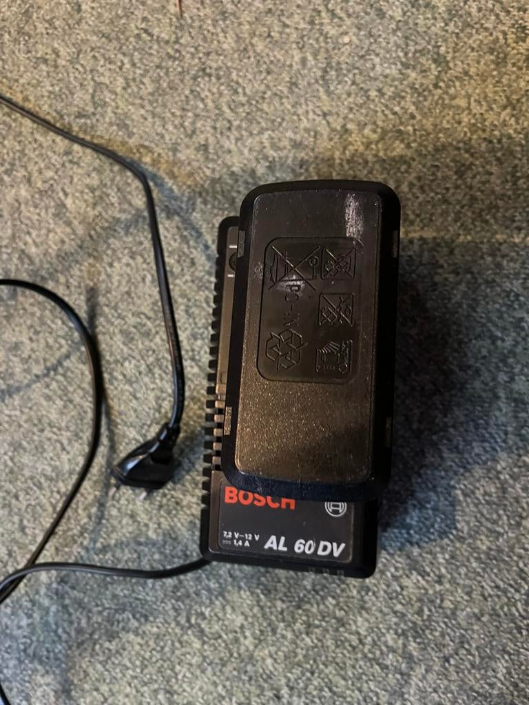 Bosch accu + lader, Ophalen, Gebruikt