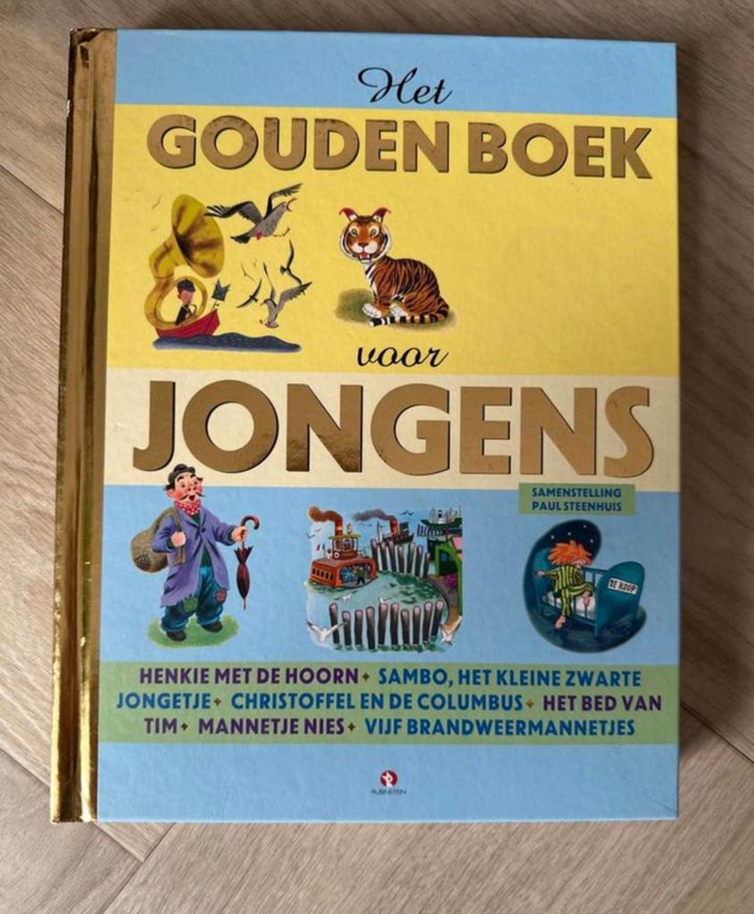 Het Gouden Boek voor Jongens - Paul Steenhuis, Boeken, Ophalen of Verzenden, Gelezen, Fictie algemeen