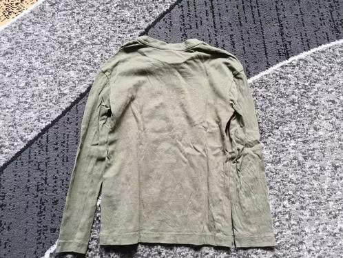 Donkergroen Dino pyjamashirt Maat 104-110 hh, Onbekend, Ophalen of Verzenden, Zo goed als nieuw, Onbekend