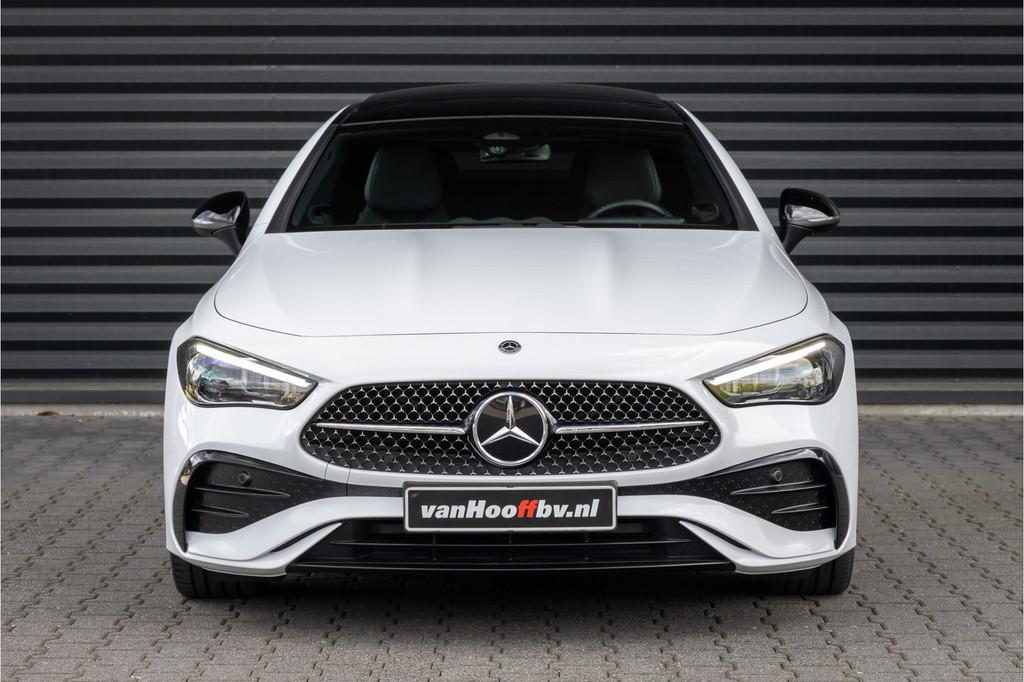 Mercedes-Benz CLE Coupé 200 AMG Line 20'' - Night - Burmest, Automaat, 4 cilinders, 4 stoelen, Wit