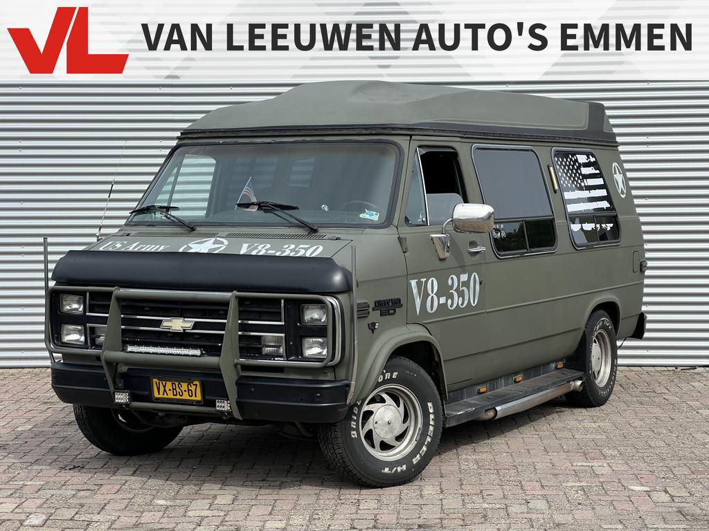 Chevrolet CHEVY VAN 20 KAMPEERWAGEN | LPG | APK 17-10-2027 |, Caravans en Kamperen, Kapitein Nemostraat 18
7821AC  EMMEN, NL, Bedrijf