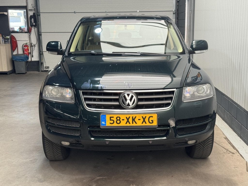 Volkswagen Touareg 3.0 TDI Technisch super.Airco 4x4 Trekhaa, Automaat, Stof, Gebruikt, Beige