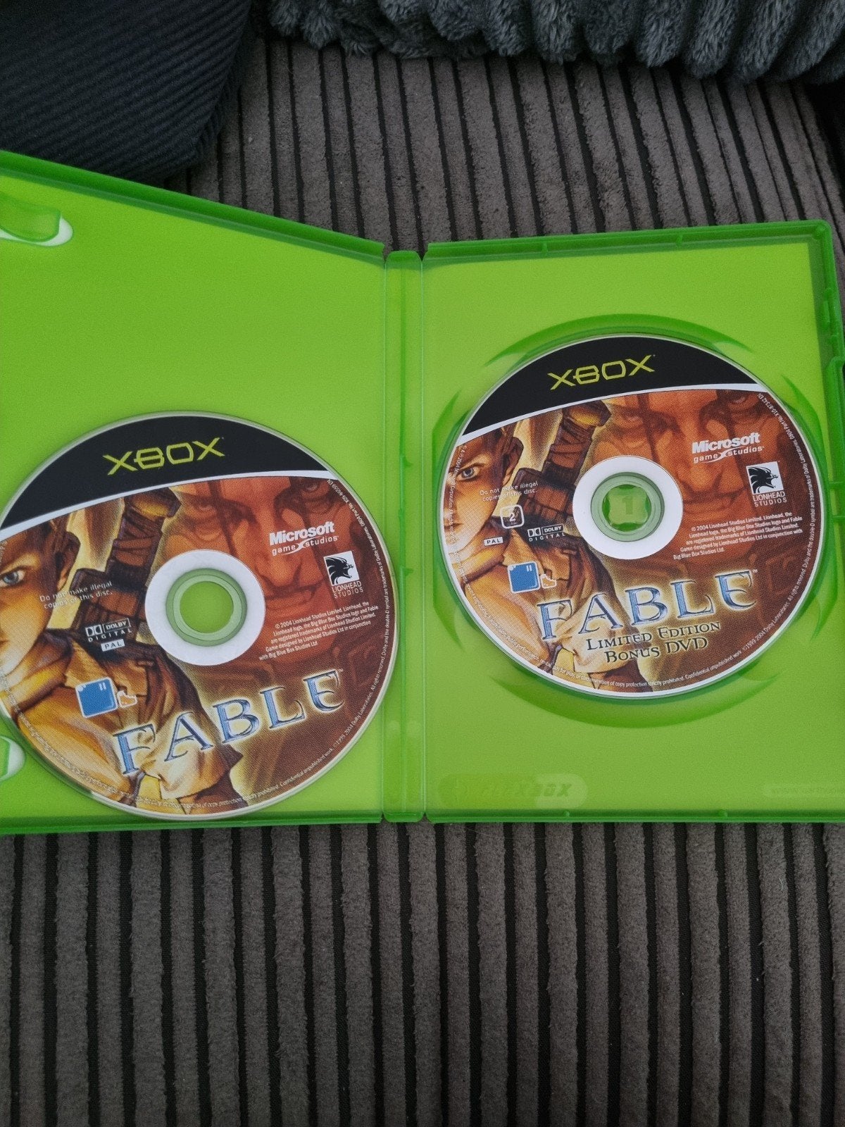 Fable Limited Edition Bonus DVD Xbox Original, Gebruikt, 1 speler, Ophalen of Verzenden, Role Playing Game (Rpg)
