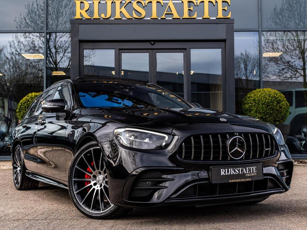 Mercedes E-klasse Estate AMG E53 4MATIC|PANO|360|BURMESTER, Automaat, 435 pk, Gebruikt, Zwart