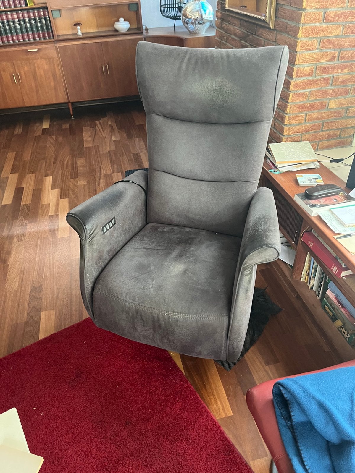Sta op stoel met draaipoot - Prominent, Huis en Inrichting, Stoelen, Ophalen, Gebruikt, Eén, Stof