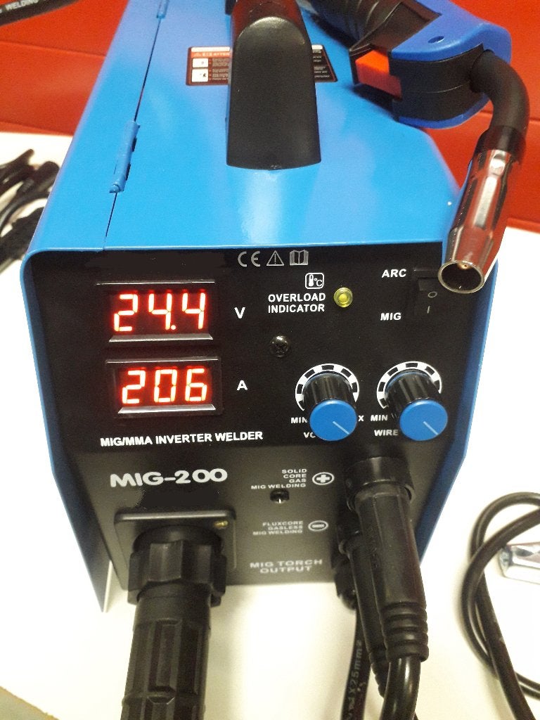 Mig Mag Co2 Lastoestel Mig 200ampere 230volt, Doe-het-zelf en Verbouw, Ophalen, Nieuw, 150 tot 250 ampère, Co2