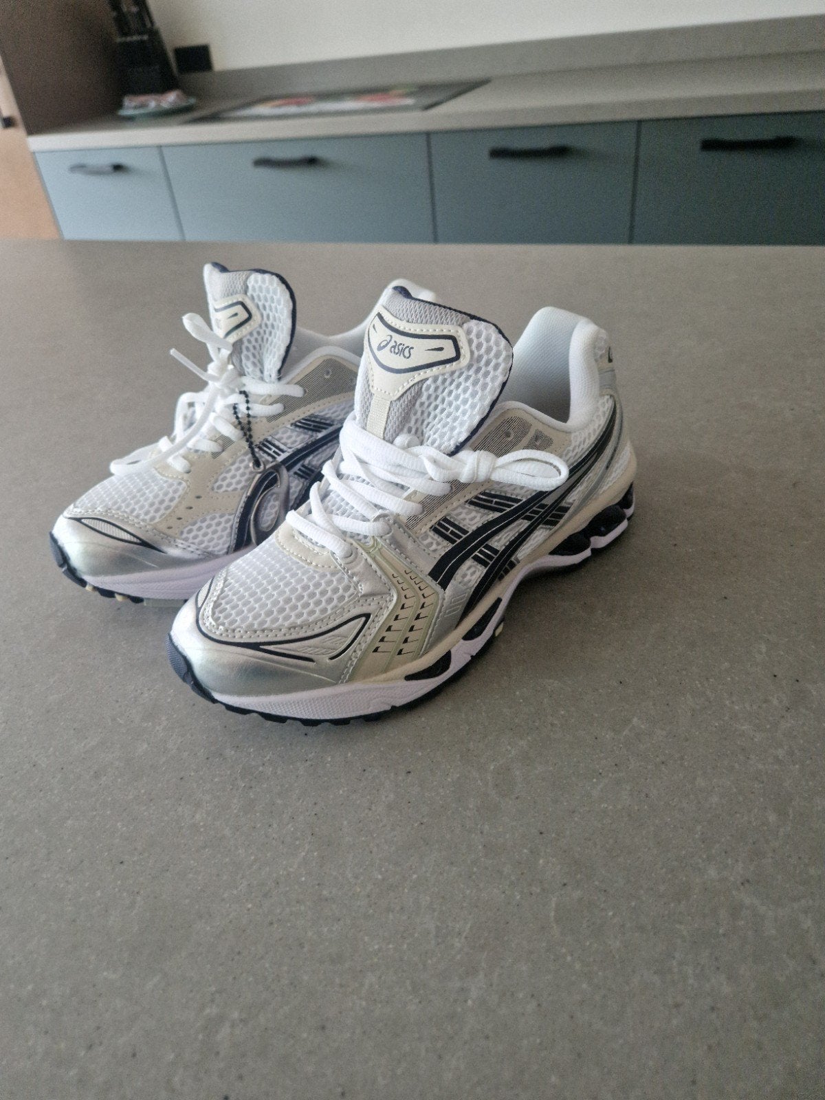 ASICS Gel-Kayano 14 White Midnight nieuw, Ophalen of Verzenden, Nieuw, Wit