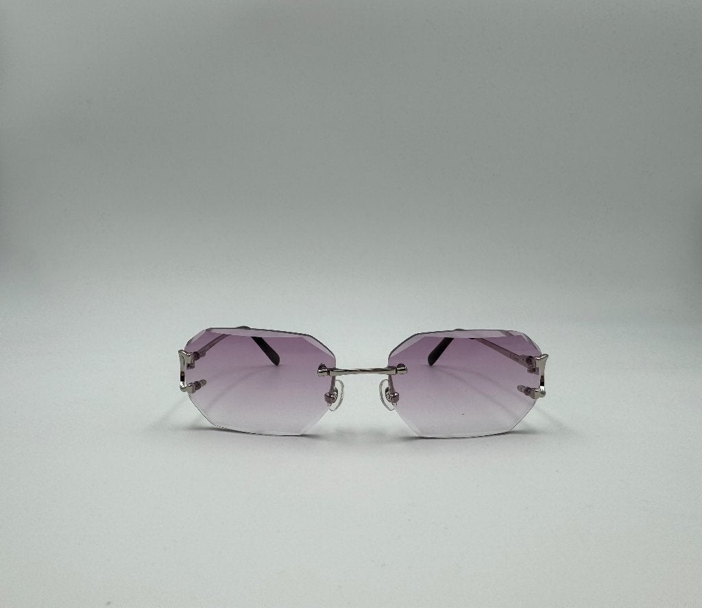 Cartier diamond cut bril paars, Overige merken, Paars, Nieuw, Ophalen of Verzenden