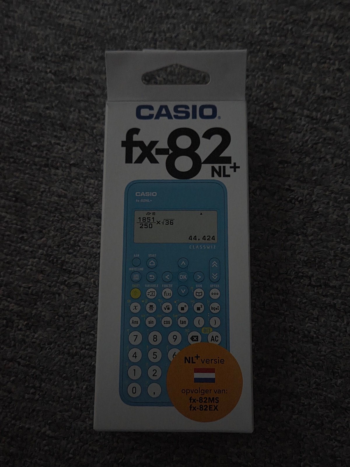 Casio fx-82 NL+ Calculator - Gloednieuw!, Ophalen of Verzenden, Nieuw