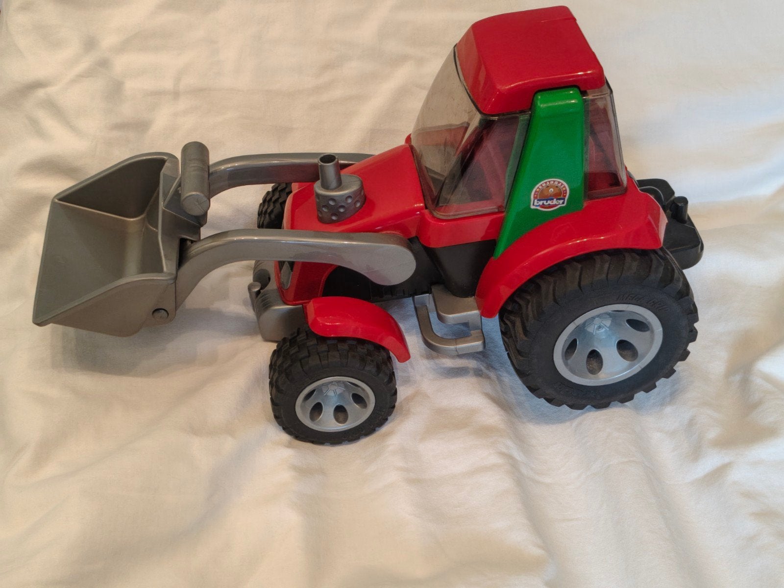 Bruder tractor met voorlader  1:16 - Zo goed als nieuw, Ophalen of Verzenden, Zo goed als nieuw