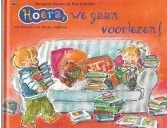 Marianne Busser Hoera, we gaan voorlezen!, Boeken, Kinderboeken | Kleuters, Fictie algemeen, Jongen of Meisje, Ophalen of Verzenden