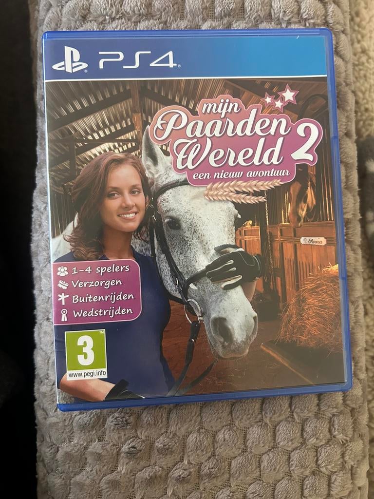 PS4-game paarden, Ophalen, 2 spelers, Zo goed als nieuw, Vanaf 3 jaar